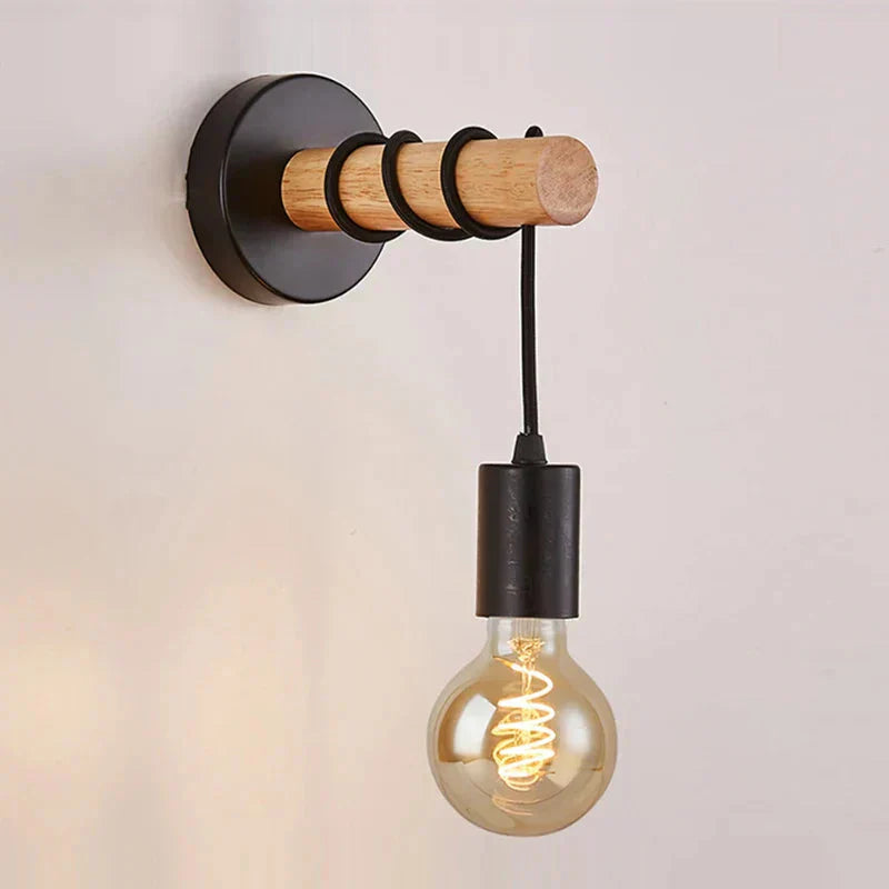 Applique Murale Design en Bois Scandinave