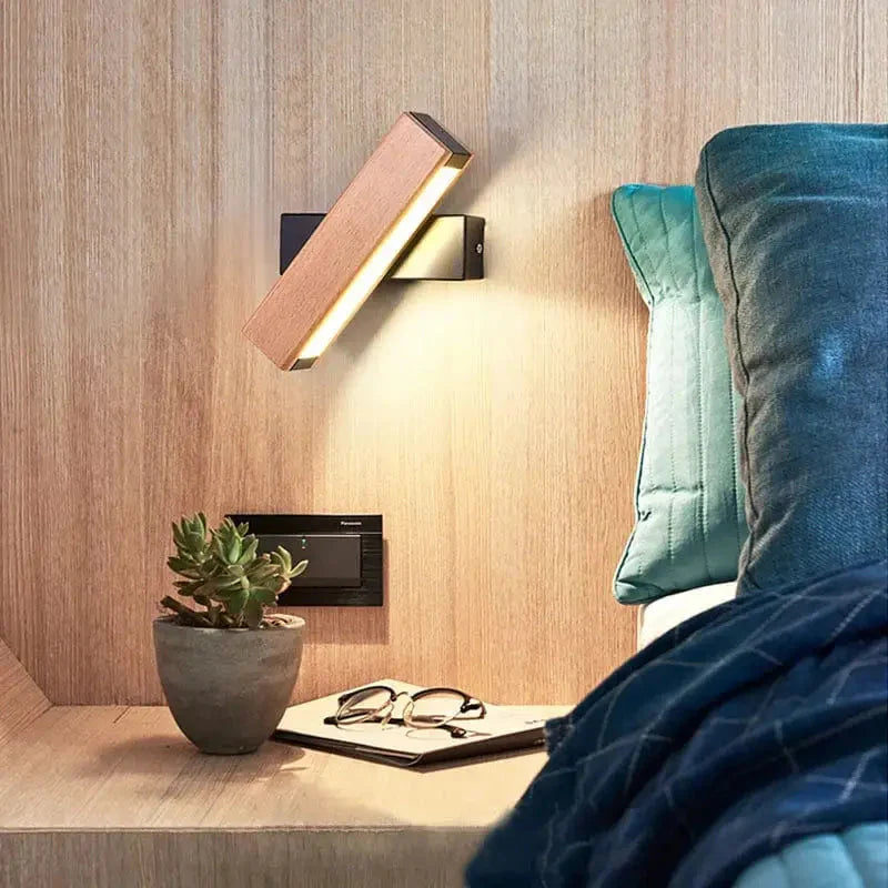 Applique Murale Design en Bois pour Chambre & Salon