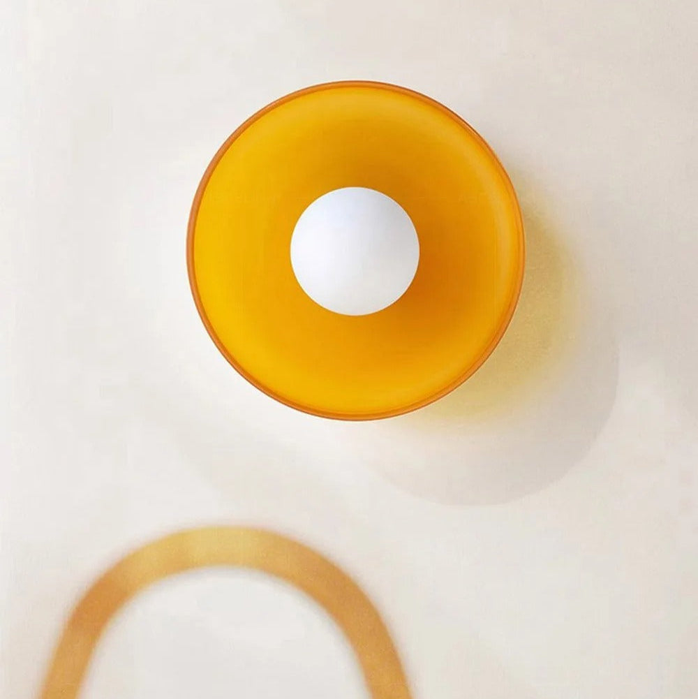 Applique Murale Design en Verre Minimaliste et Élégant