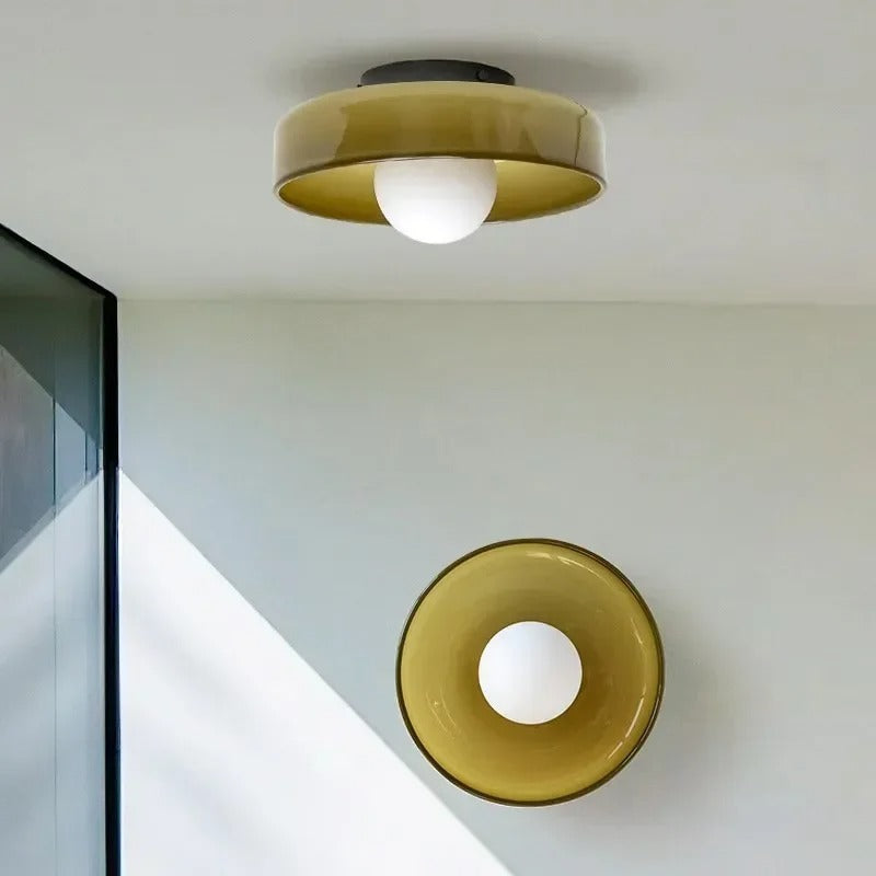 Applique Murale Design en Verre Minimaliste et Élégant