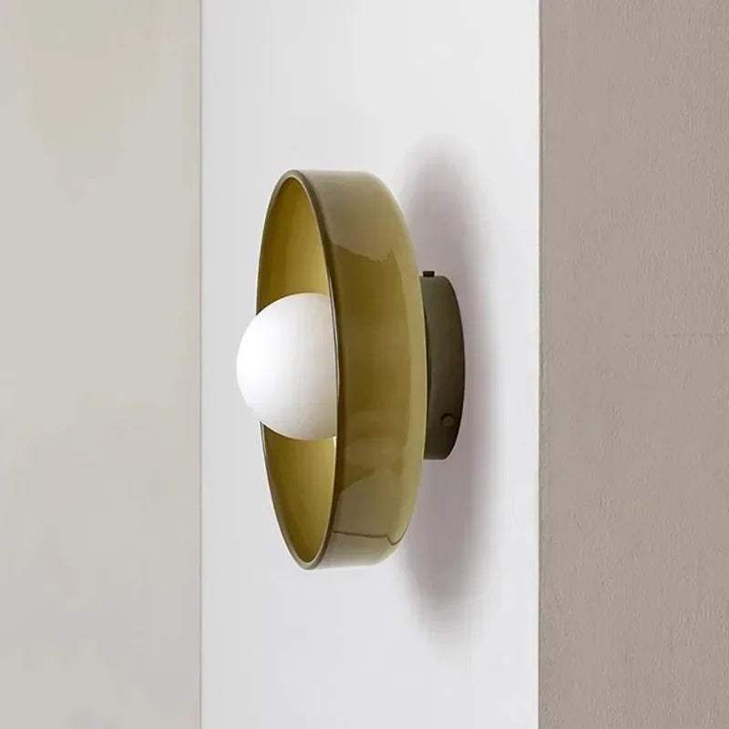Applique Murale Design en Verre Minimaliste et Élégant