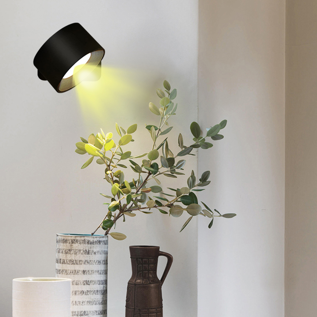 Applique Murale LED 360° Sans Fil Rechargeable
