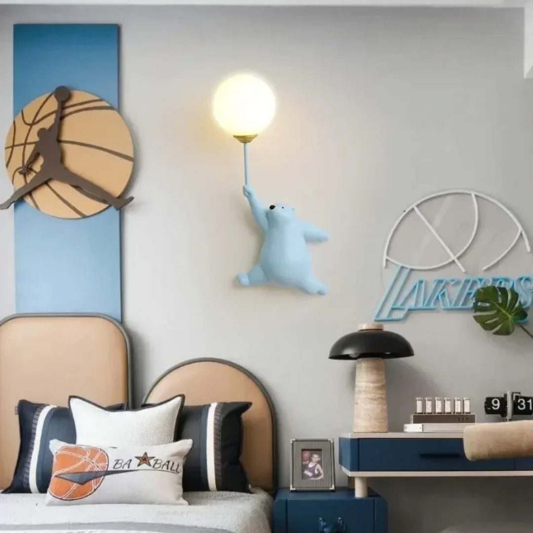 Applique Murale LED Design Ourson Magique