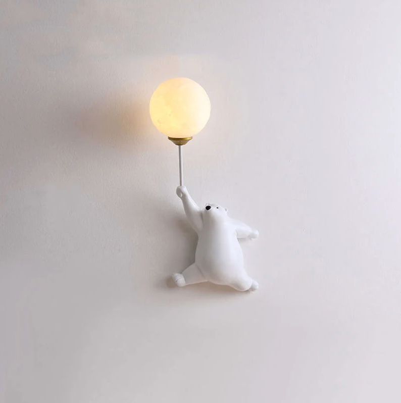 Applique Murale LED Design Ourson Magique