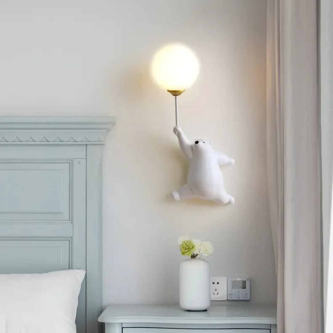 Applique Murale LED Design Ourson Magique