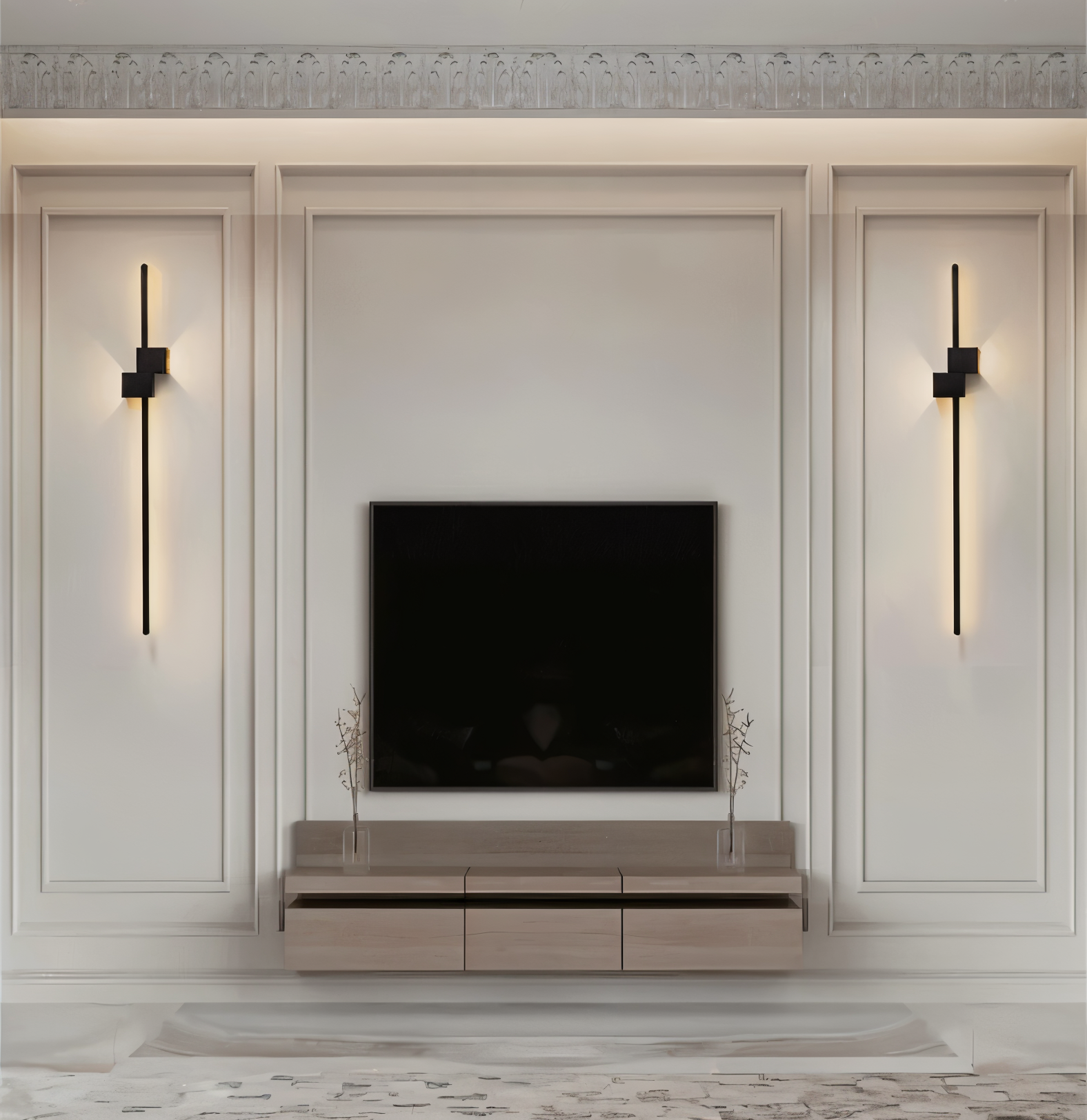 Applique Murale LED Minimaliste pour Intérieur
