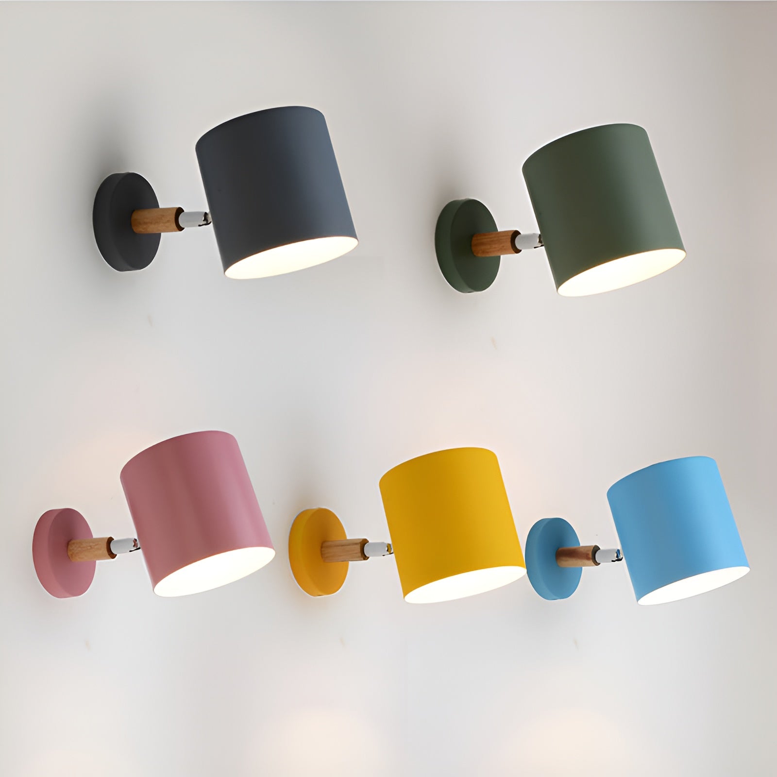 Applique Murale Pastel Chambre Design Minimaliste