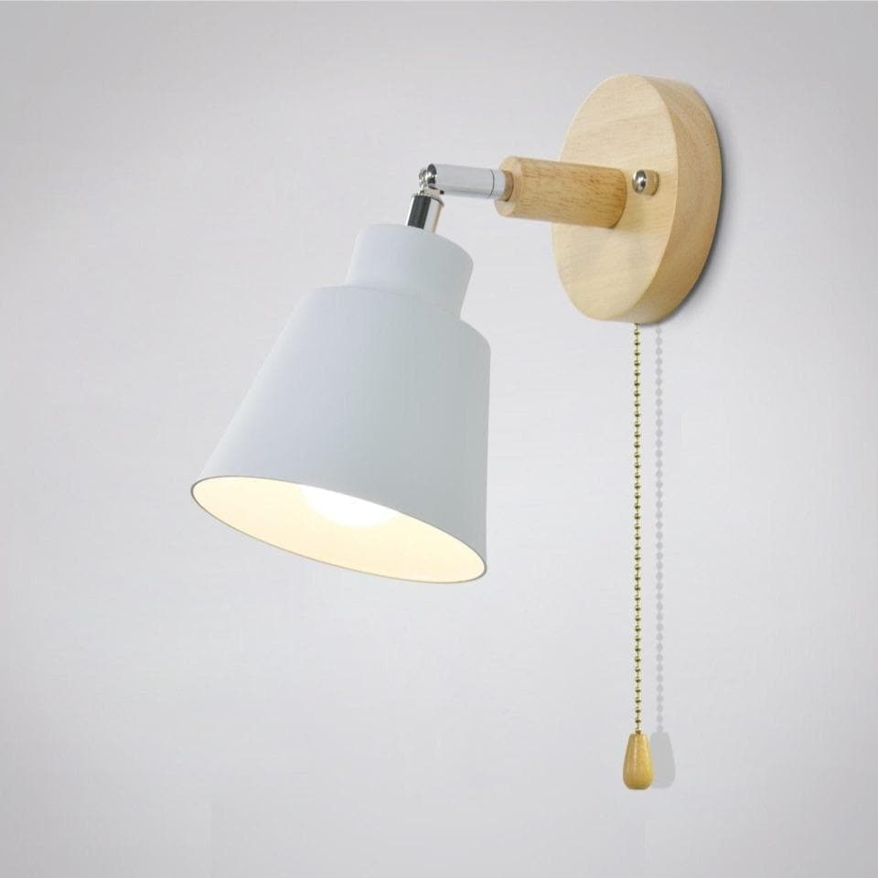 Applique Murale Pivotante avec Chaînette Design Moderne