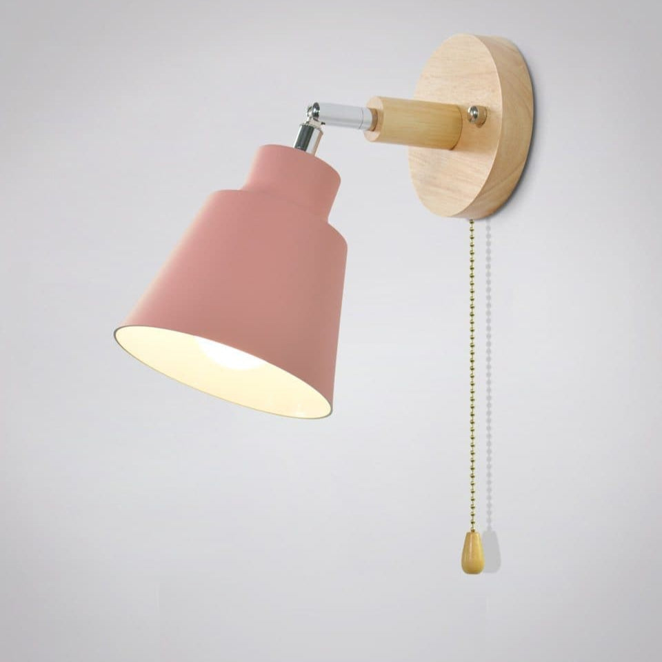 Applique Murale Pivotante avec Chaînette Design Moderne
