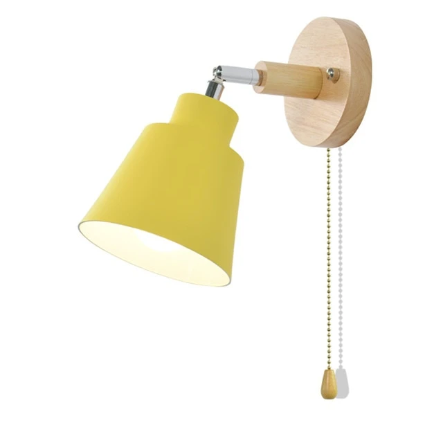 Applique Murale Pivotante avec Chaînette Design Moderne