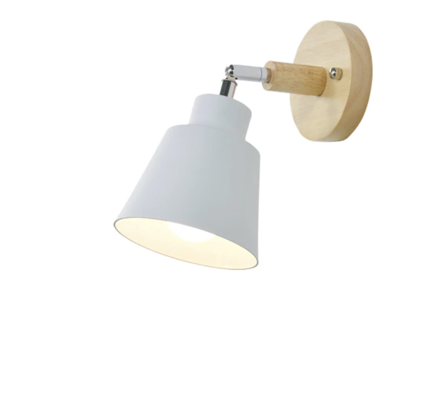 Applique Murale Pivotante avec Chaînette Design Moderne