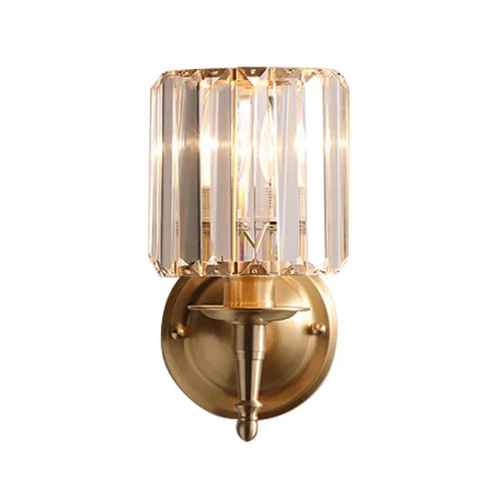 Applique Murale Style Cristal Vintage de Luxe pour Salon
