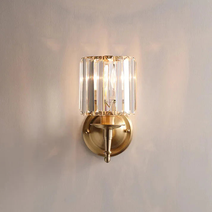 Applique Murale Style Cristal Vintage de Luxe pour Salon