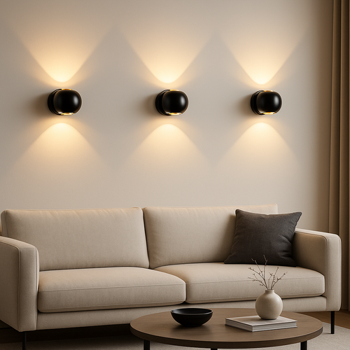 Applique LED Murale 180°  Élégante Pivotante