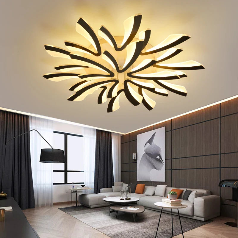 Plafonnier LED - Luminaire Moderne pour Intérieurs Élégants et Contemporains