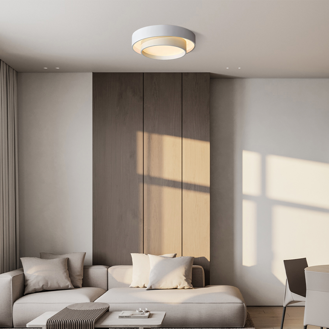 Plafonnier Luminaire Disque Moderne
