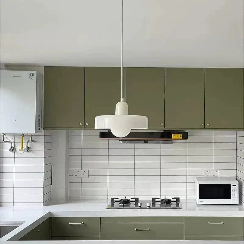 Suspension Luminaire Vintage en Verre