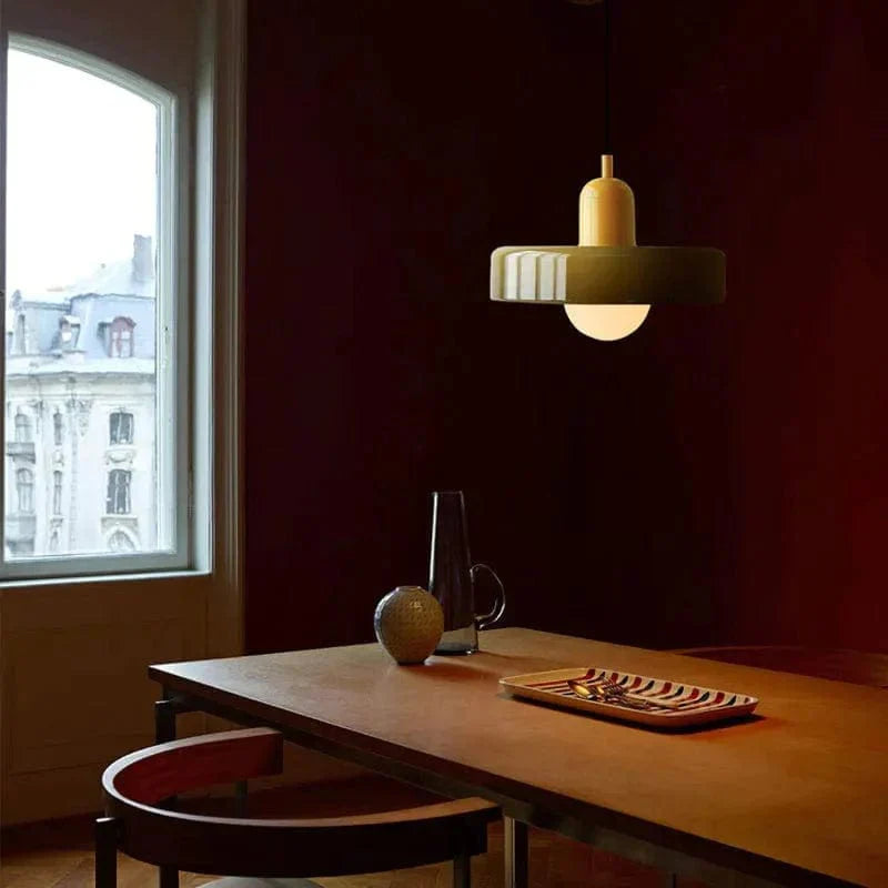 Suspension Luminaire Vintage en Verre