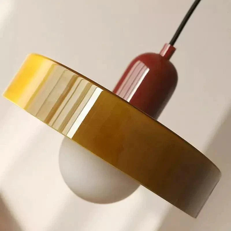 Suspension Luminaire Vintage en Verre