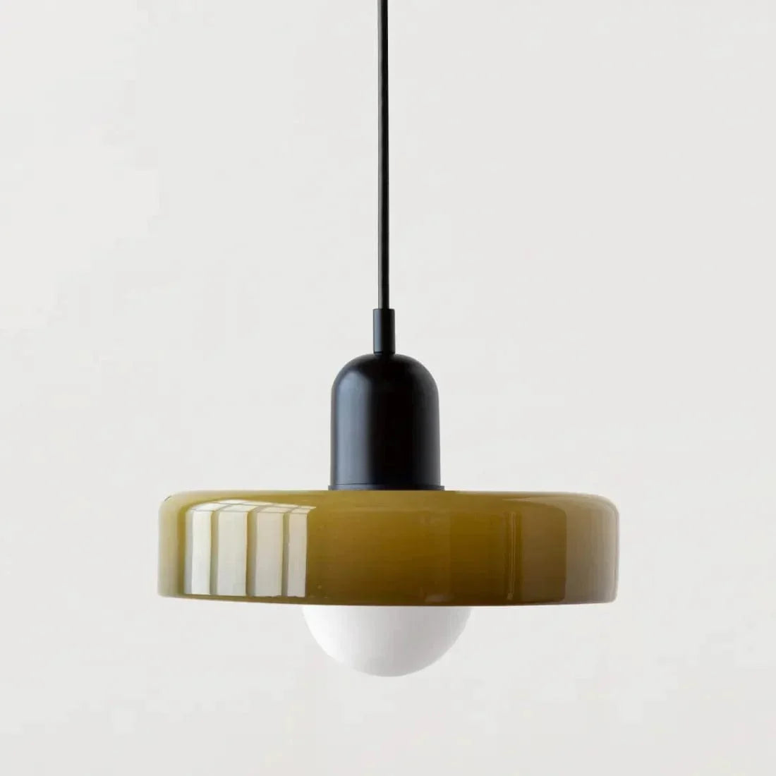 Suspension Luminaire Vintage en Verre