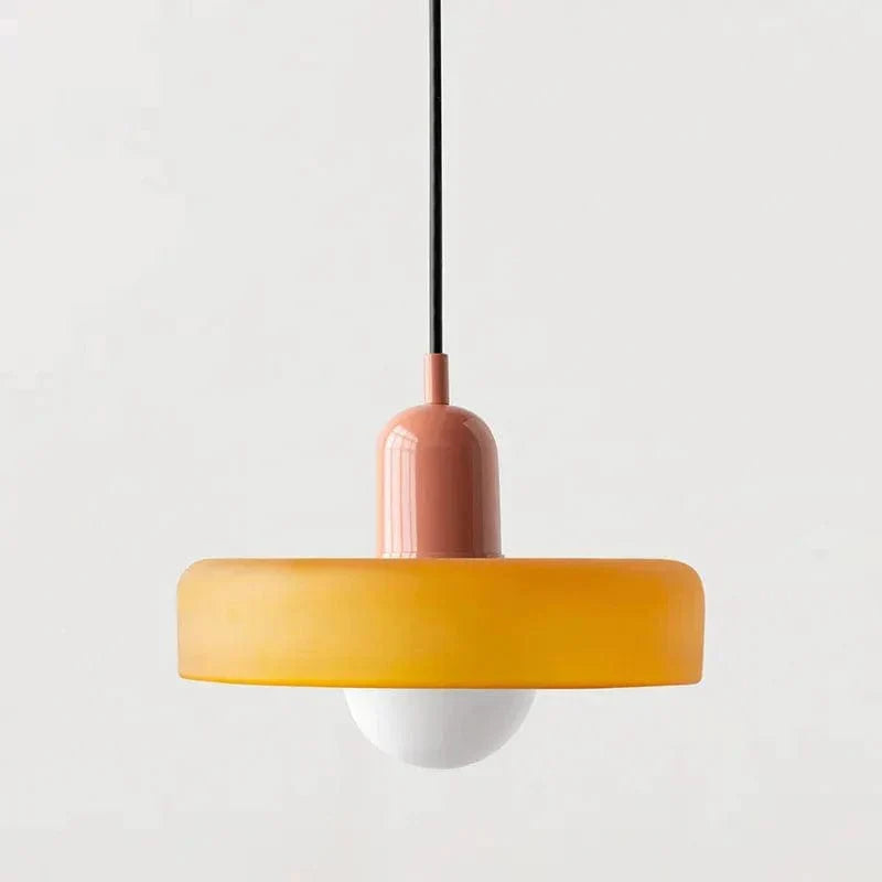 Suspension Luminaire Vintage en Verre