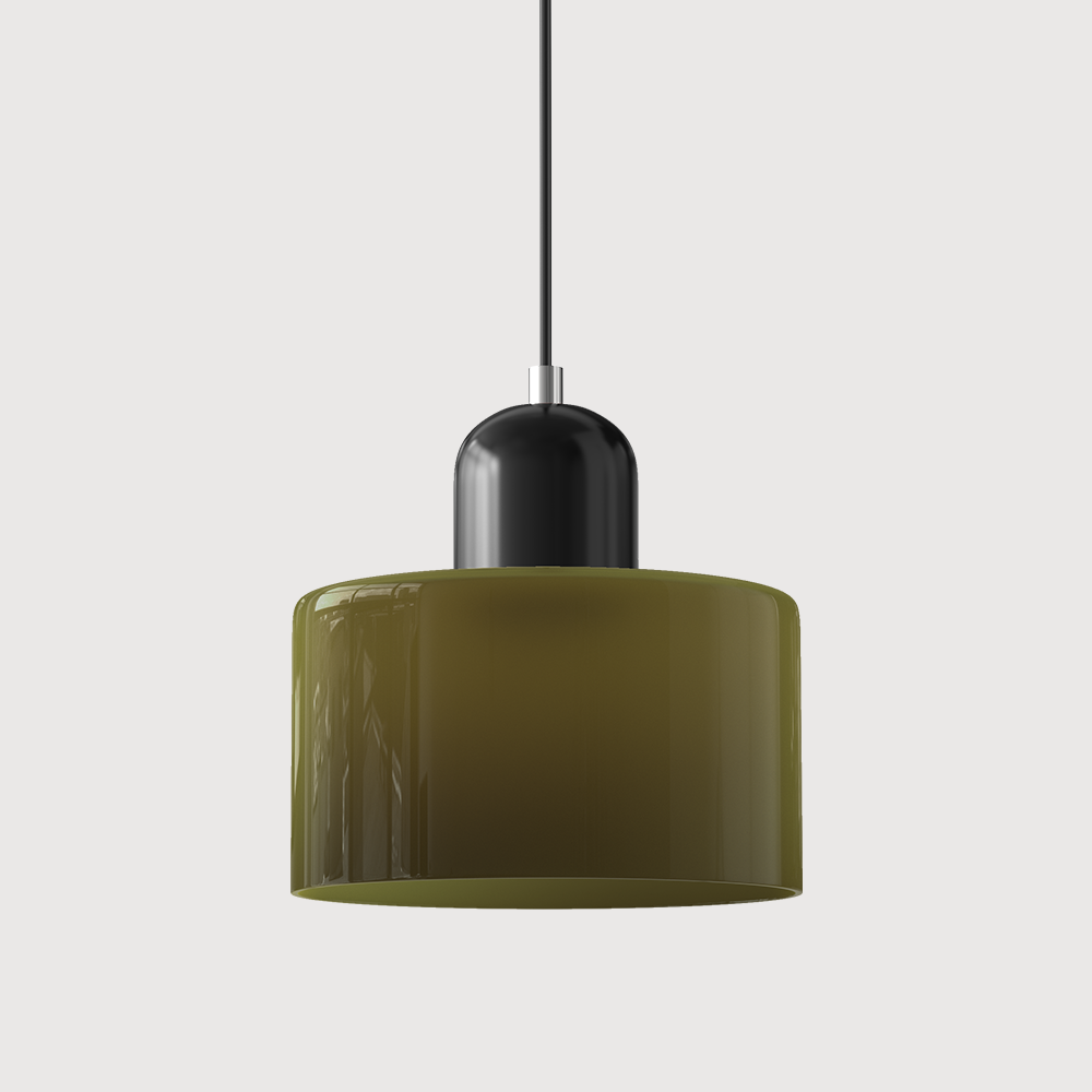 Suspension Luminaire en Verre Style Bauhaus Créatif