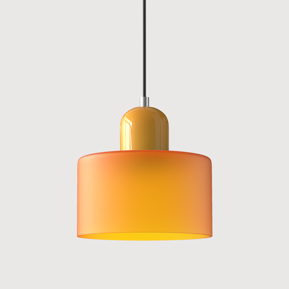 Suspension Luminaire en Verre Style Bauhaus Créatif
