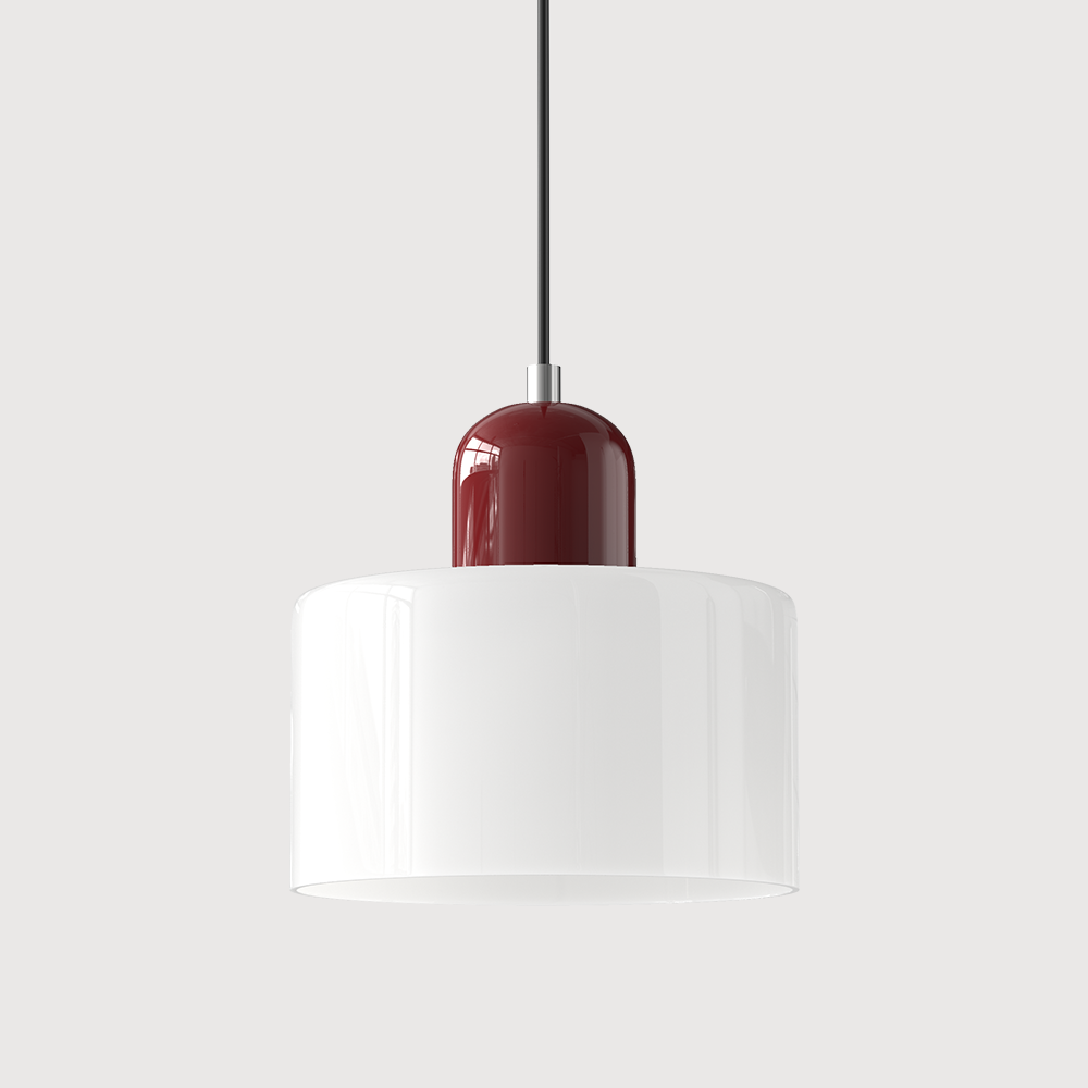 Suspension Luminaire en Verre Style Bauhaus Créatif