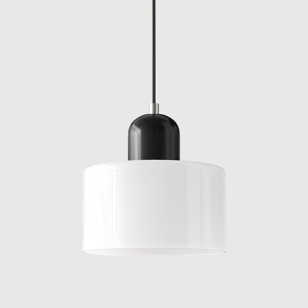 Suspension Luminaire en Verre Style Bauhaus Créatif